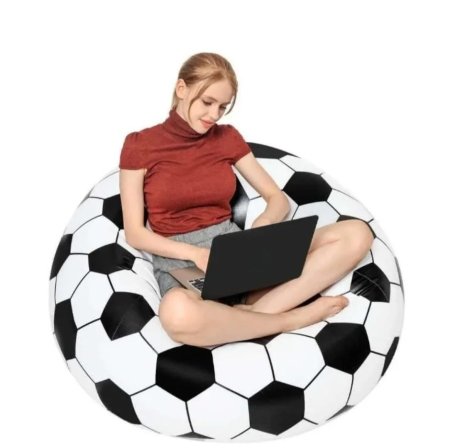 مقعد نفخ كرة قدم حجم كبير