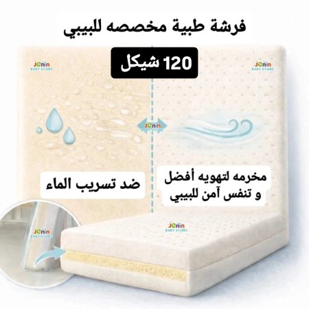 فرشه طبيه 100 × 65 ( 10 سم ) - بيبي لاين