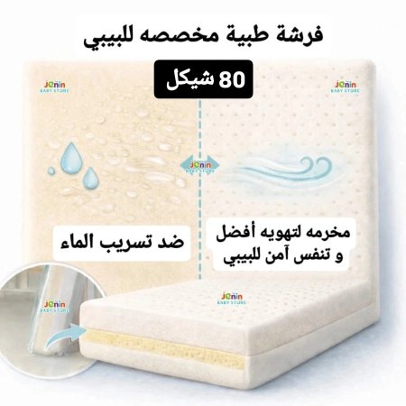 فرشة طبيه 86 × 48 مهد - بيبي لاين