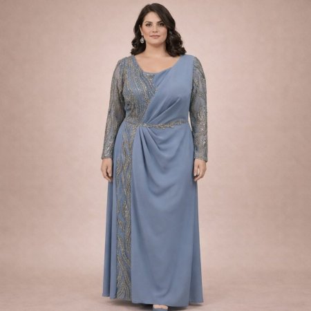 فستان كود 1000-10